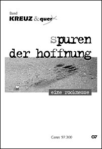 Bild: Chorpartitur "Spuren der Hoffnung"